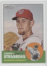 2012 Topps Heritage Stephen Strasburg #291 8d2