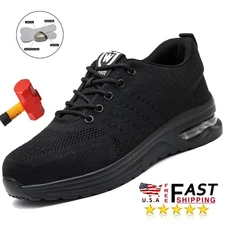 Mesh Composite Toe Safety Shoes for Men Work Sneakers Non-Slip Industrial Boots