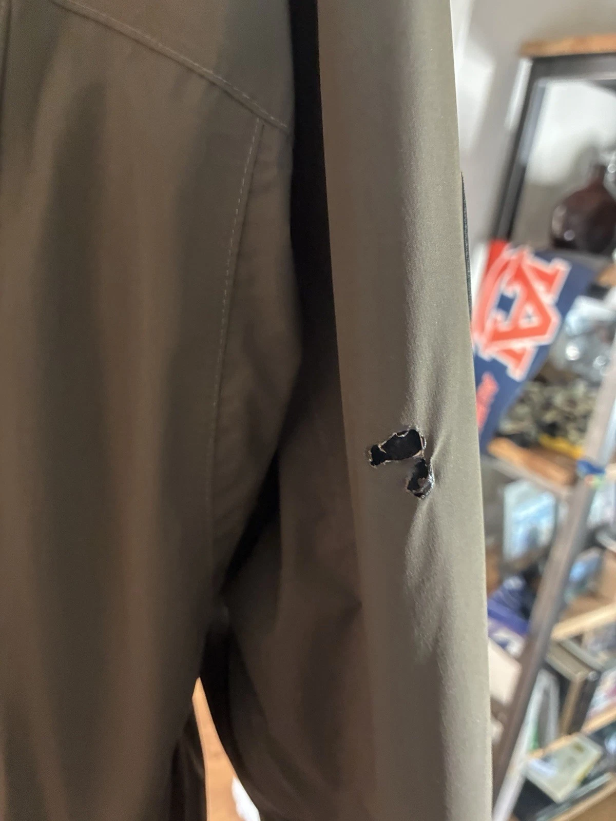 Beretta Rain Jacket with down lining with Down lining US L( 2 small holes on arm - product detail image 6