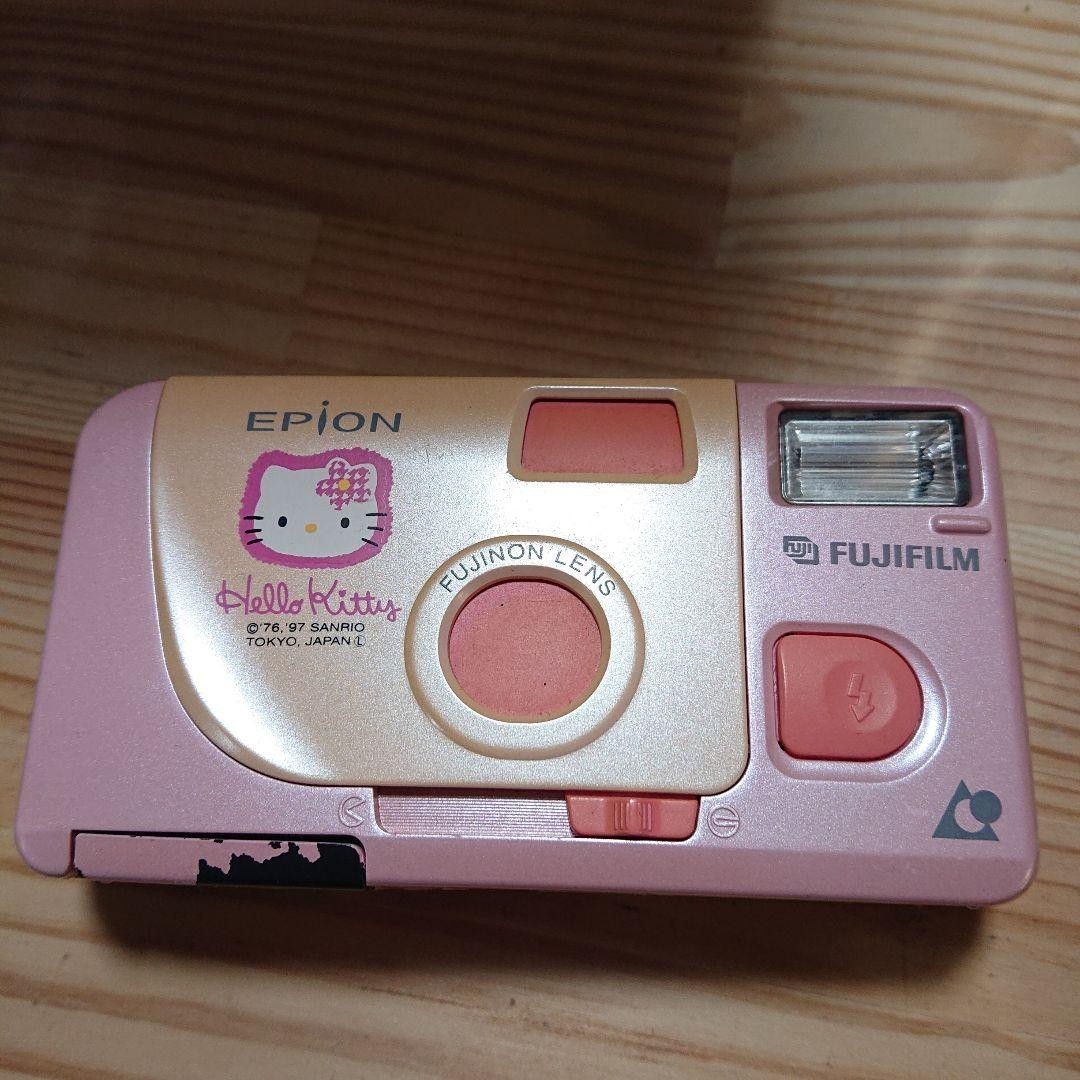 HELLO KITTY エピオン EPION 富士フイルム Fujifilm Epion HELLO KITTY Film camera sanrio kawaii Pink