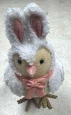 TARGET'S FEATHERLY FRIENDS BIRD "TUFT" IN EASTER BUNNY OUTFIT - 2024