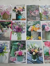 30 FLORAL CARDS, WHOLESALE JOBLOT GREETING CARDS