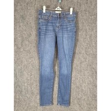 Universal Thread Womens Mid Rise Skinny Jeans Medium Wash Blue Size 2/26R