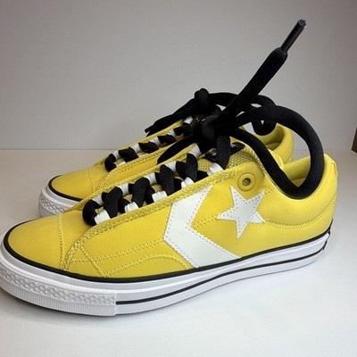 Converse Star Player Puff Ox Low Top Sneakers Yellow/White/Black A11484C