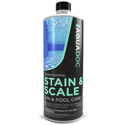 AquaDoc Spa Stain and Scale Control for Hot Tubs & - 1 Quart 