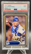 2012 Topps Salvador Perez Gold RC PSA 9 Mint #d /2012 Rookie Pop 10! #343