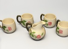 Vintage Set of 4 Franciscan Desert Rose Coffe...