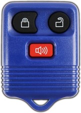 Replacement Key Fob for 1998-2016 Remote, 3-Button Navy Blue