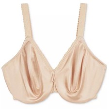 Wacoal Full Figure Simple Shaping Minimizer Bra Underwire 857109 Sand NEW 44D