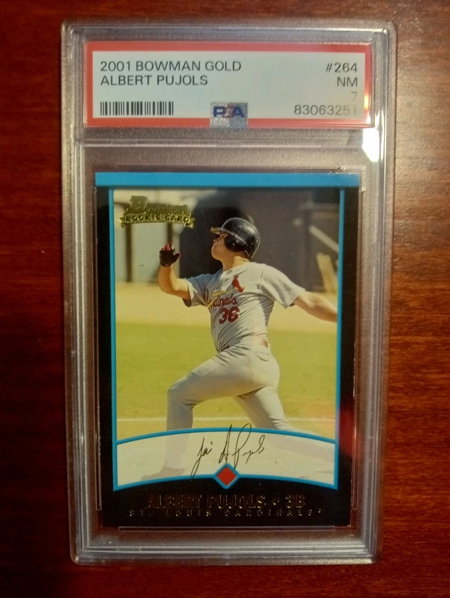 Bowman Albert Pujols Rookie Baseball Sports Trading Cards