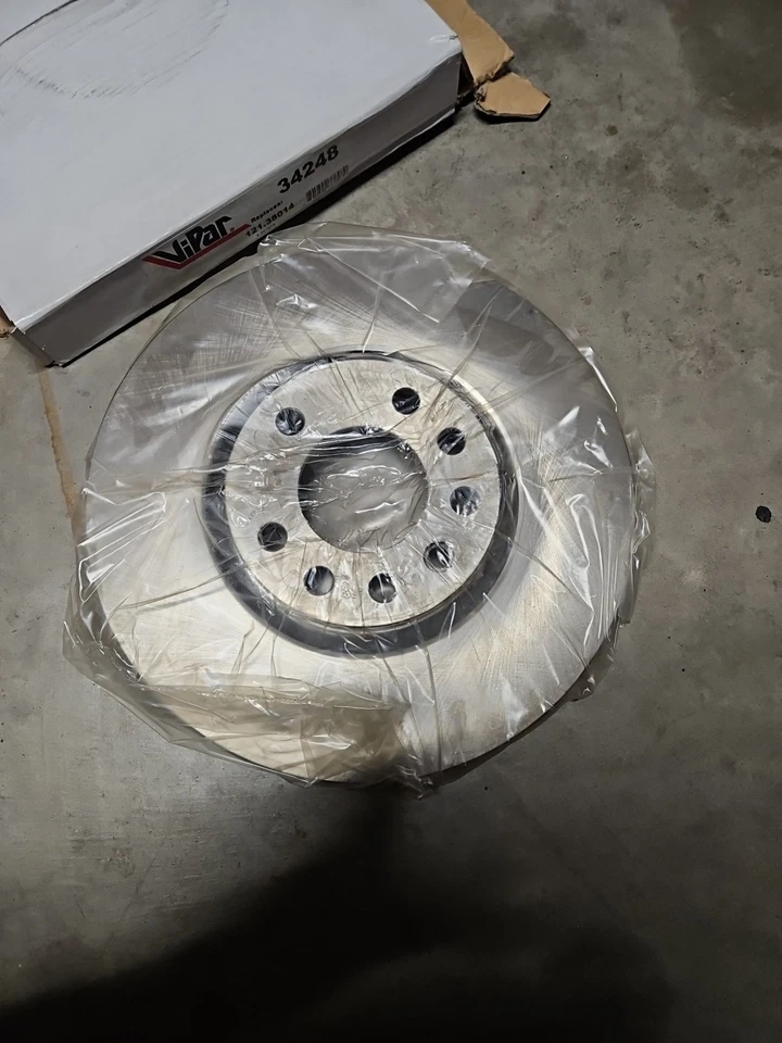 NUEVO Rotor de freno de disco ViPAR 34248 para 99-09 Astra Zafira 12" (1) Foto 2 de 4