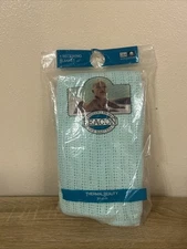 VINTAGE BEACON BABY RECEIVING BLANKET NEW 100% COTTON THERMAL WAFFLE WEAVE NIP