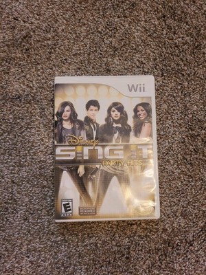 Disney Sing It: Party Hits  Nintendo Wii As Found 