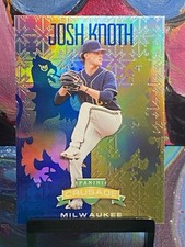 2024 Panini Crusade Crusade Blue Mojo Prizm Josh Knoth #72 Brewers