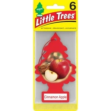 Little Trees 60338 Cinnamon Apple Hanging Air Freshener for Car & Home 6 Pack!