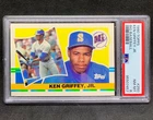 1990 Topps Big Baseball KEN GRIFFEY Jr Mariners HOF Jumbo #250 NM Mint PSA 8