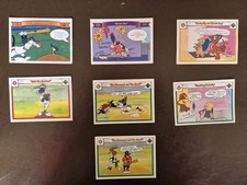 Seven MLB Looney Tunes Collector Cards 1900