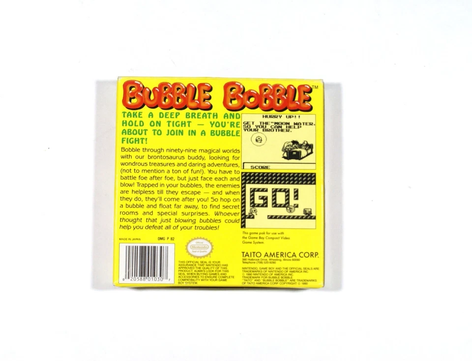 Bubble Bobble Gameboy CIB Great Condition! - Image 2 of 4