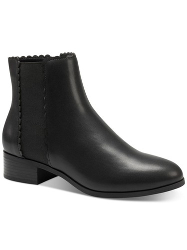 CHARTER CLUB Womens Black Daxi Round Toe Block Heel Slip On Booties 7 M - Picture 5 of 11