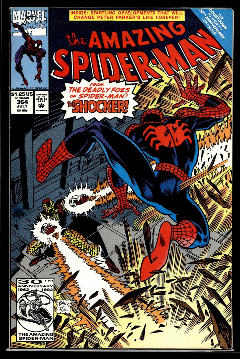 1992 Amazing Spider-Man #364 B Marvel Comic | eBay