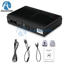 10400mAh UPS Uninterruptible Power Supply Backup Fr Router Optical Modem ff