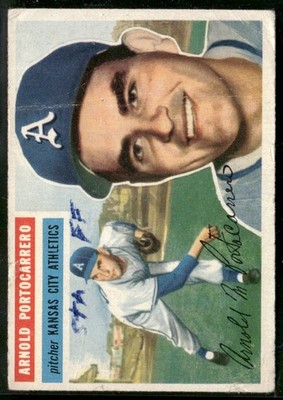 1956 Topps #53 Arnold Portocarrero (low grade)