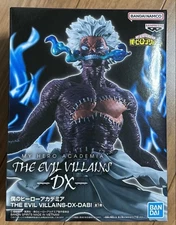 My Hero Academia THE EVIL VILLAINS DX DABI Figure U.S Tax Included