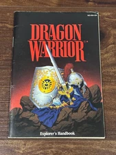 Dragon Warrior Explorer's Handbook Nintendo NES Instruction Manual Only