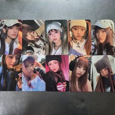 Lot de 10 cartes photo jeans neufs album "OMG" version officielle Weverse