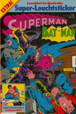 Superman und Batman Nr. 2 - Ehapa (1985) Zustand 2