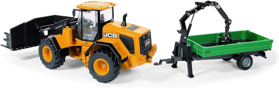 siku 3663, JCB 435S Agri Wheel Loader, 1:32, Metal/Plastic, Orange, Front loader - Image 4 of 4