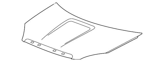 Подлинный капот GM 22756991 - Изображение 3 из 4