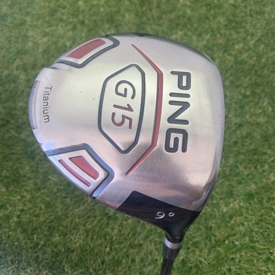 Ping G15 Driver 9* Atmos Stiff Flex Graphite RH 44.5'' VERY GOOD Mid Size