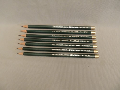 Brevillier- Urban Cullinan 7 pencils 3H Austria 1990