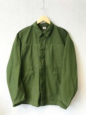 Giacca vintage verde militare faticosa - 100% cotone - militare svedese - tutte