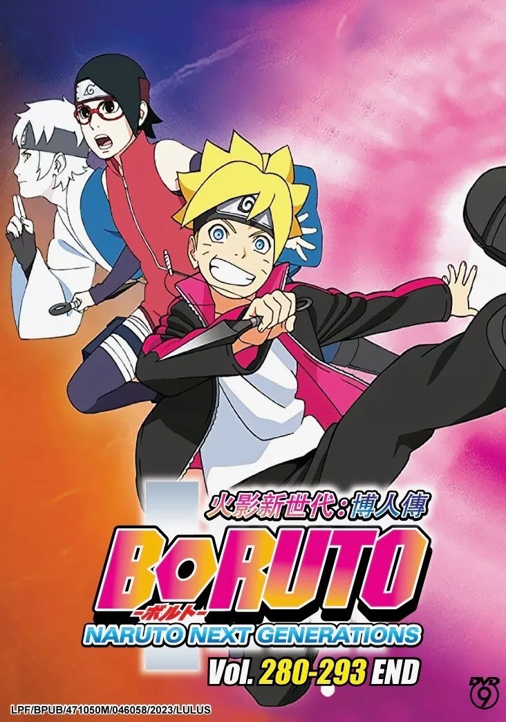 Boruto: Naruto Next Generation (VOL.280 - 293 End) ~ All Region ~ Brand New  DVD