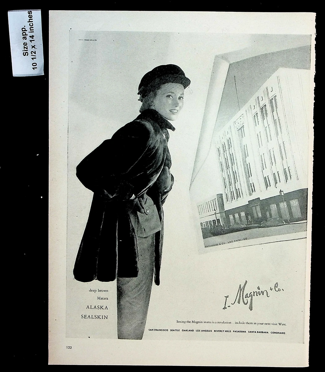 Vintage sealskin shop coat