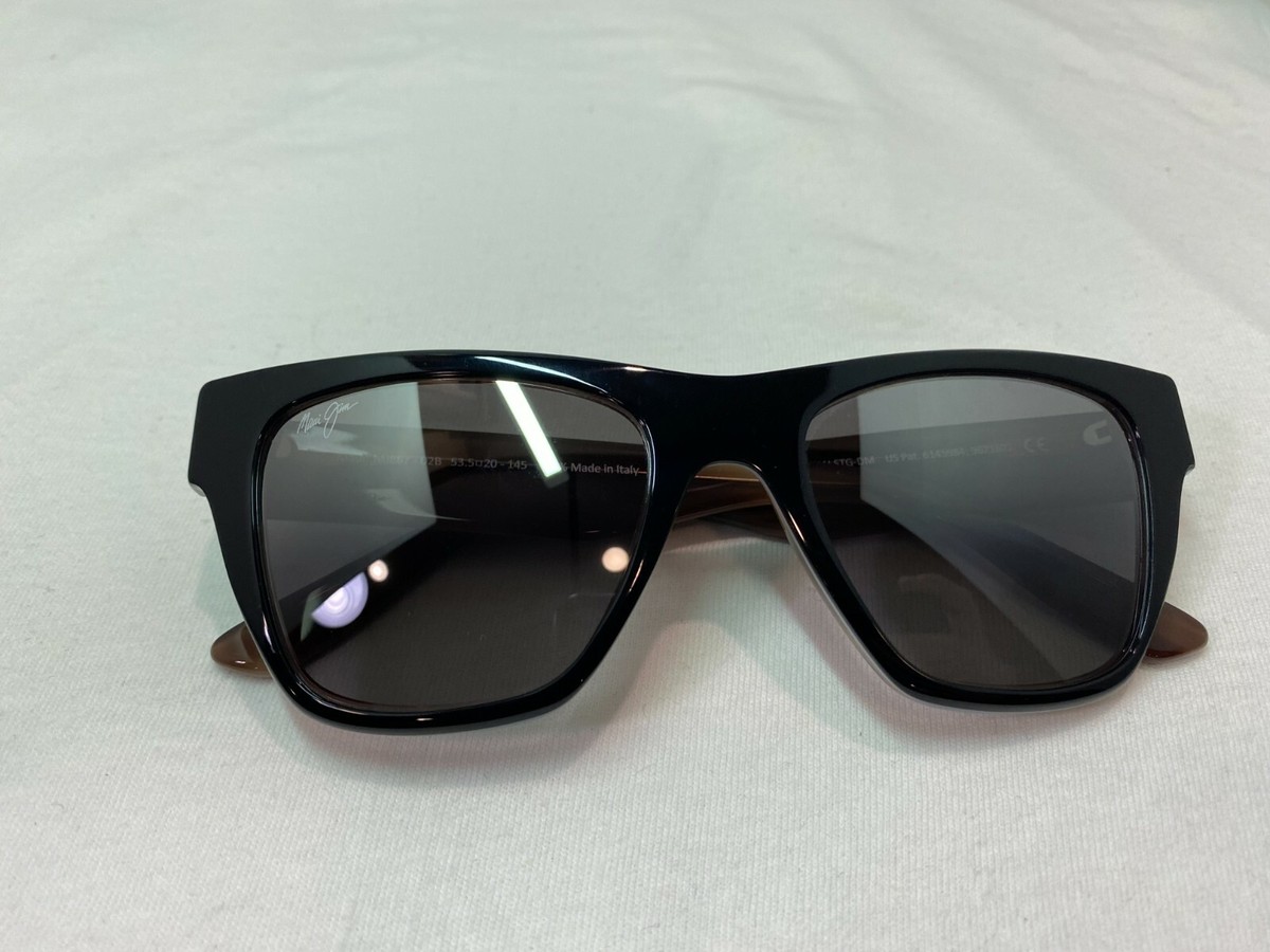 Maui Jim  Ekolu Mj 867-02B Black and Tan / Dual Mirror Silver to Black MAUI JIM EKOLU MJ 867-02B SILVER TO BLACK DUAL MIRROR  main image 2