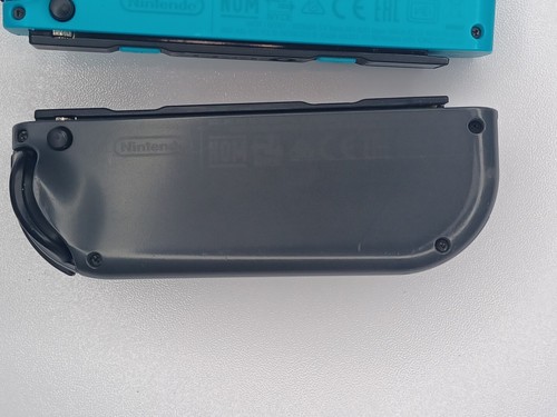 Par de mandos oficiales Nintendo Switch Joy-Con PROBADOS-SIN DERIVA L-AZUL/R-NEGRO - Imagen 8 de 9