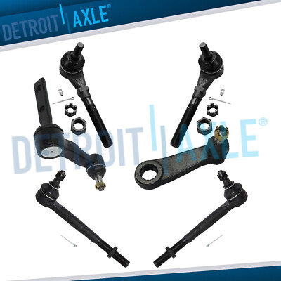 2WD Front Inner Outer Tierods + Idler Arm Kit For Chevy Blazer S10 GMC Jimmy - Foto 10