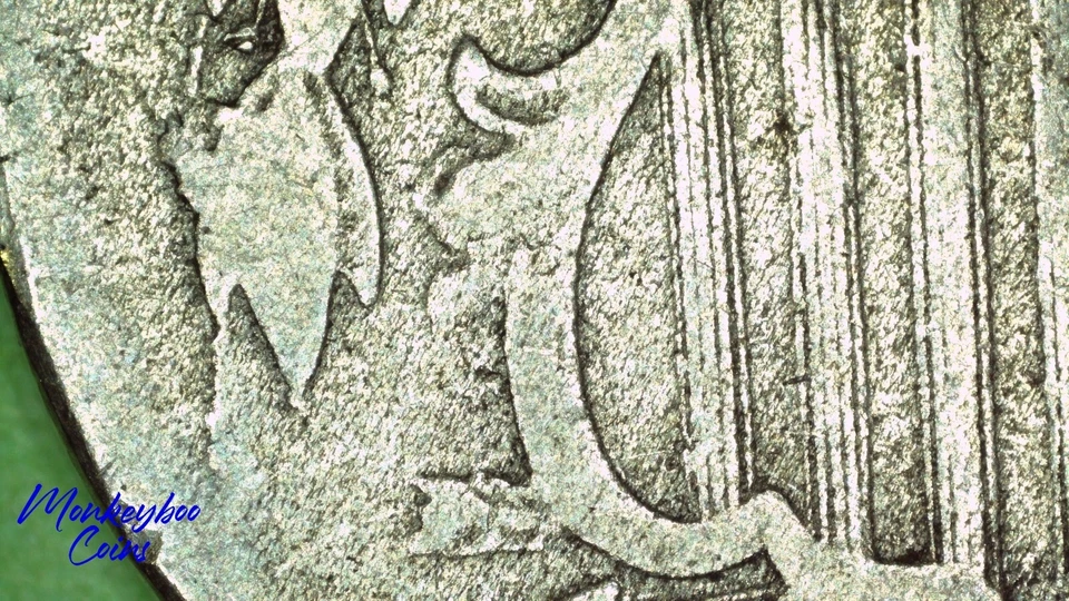 1883 Shield Nickel - Shattered Die Obverse & Pre Cud Reverse - Rare Error Coin - Image 4 of 4