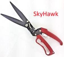 360D Light-Duty Swivel Grass Pruning Cutting Shears PVC grip Garden Lawn Clipper