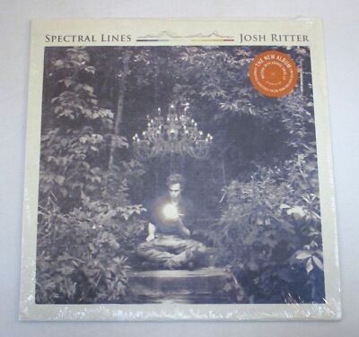 JOSH RITTER SPECTRAL LINES 2023 NEW LP INDIE NATURAL WITH ORANGE SWIRL VINYL