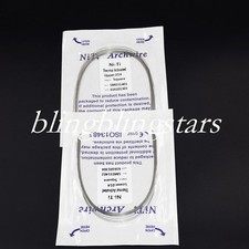 Dental Orthodontic Thermal Activated Niti Round Arch Wire Natural/Ovoid/Square