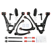 12PCS Front Upper Lower Control Arm For 2007-2014 GMC Sierra Chevrolet Silverado