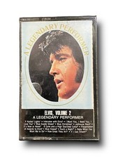 1989 Elvis Presley A Legendary Performer Volume 2 Cassette Tape