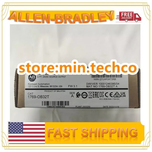 AB 1769-OB32T /A Compact I/O Output Module 1769-OB32T New Factory Sealed