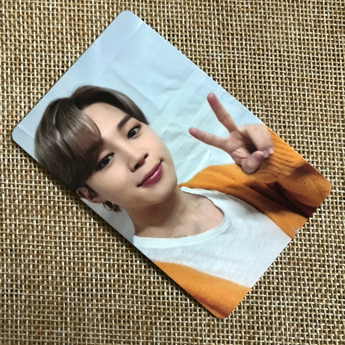 BTS JIMIN [BE Essential Edition] Official Photocard + Holder Set