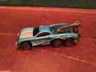 Vintage Hot Wheels Tow Jam Truck Turquoise With Flames Diecast  Mattel HW Loose