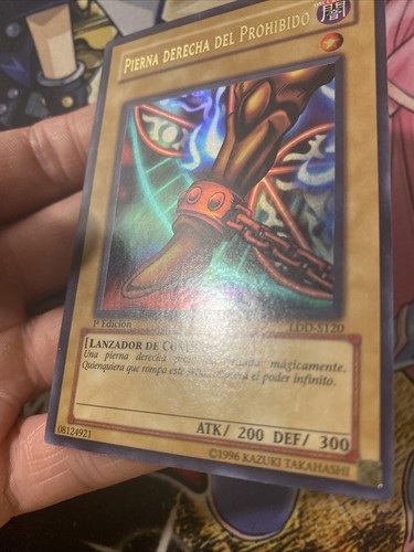 YU GI OH! Pierna Derecha Del Prohibido LDD-S120 MP 1st (IG) - Picture 4 of 17